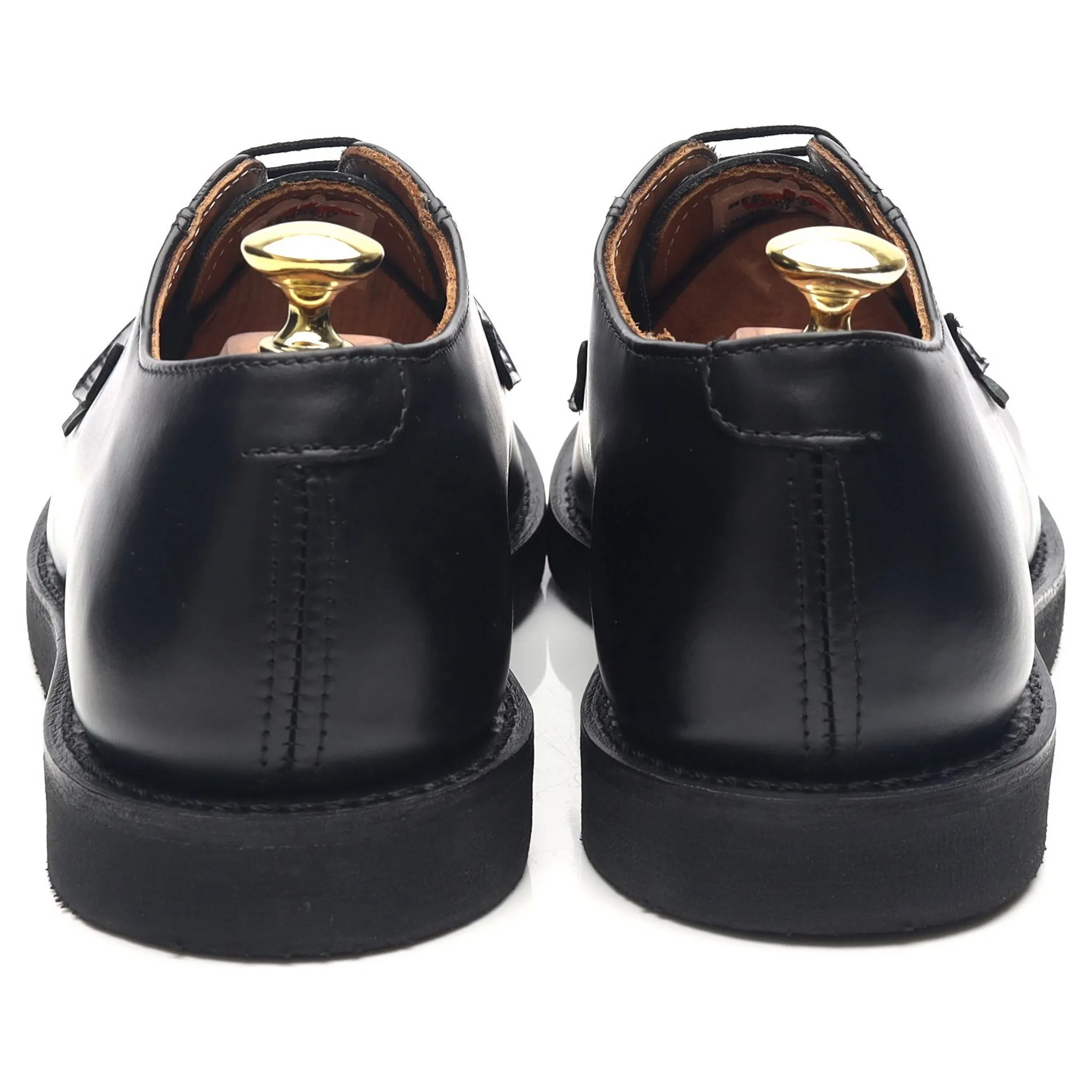 '101 Postman Oxford' Black Leather Derby Shoes UK 7.5 US 8.5