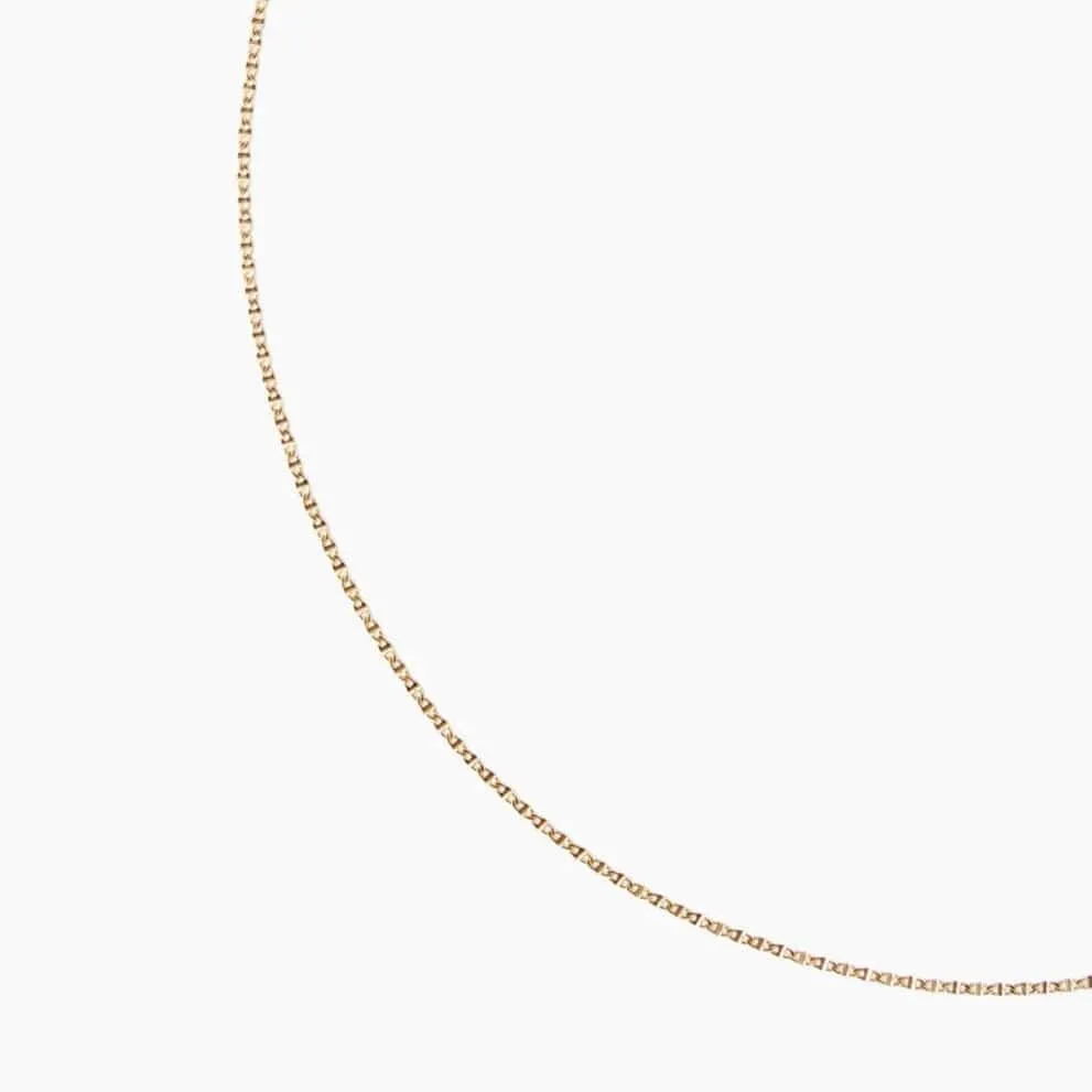 14k Boyfriend Chain Necklace