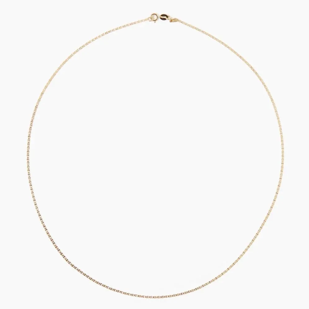 14k Boyfriend Chain Necklace