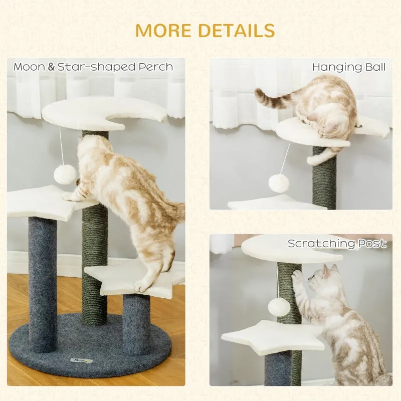 30" Cat Tree Activity Center - Gray