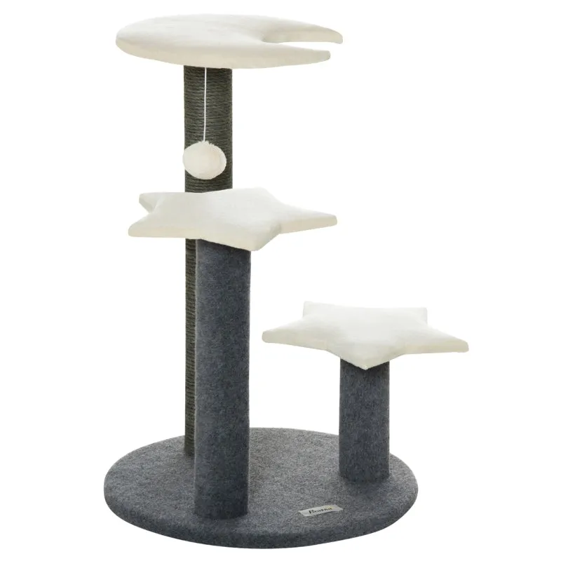 30" Cat Tree Activity Center - Gray