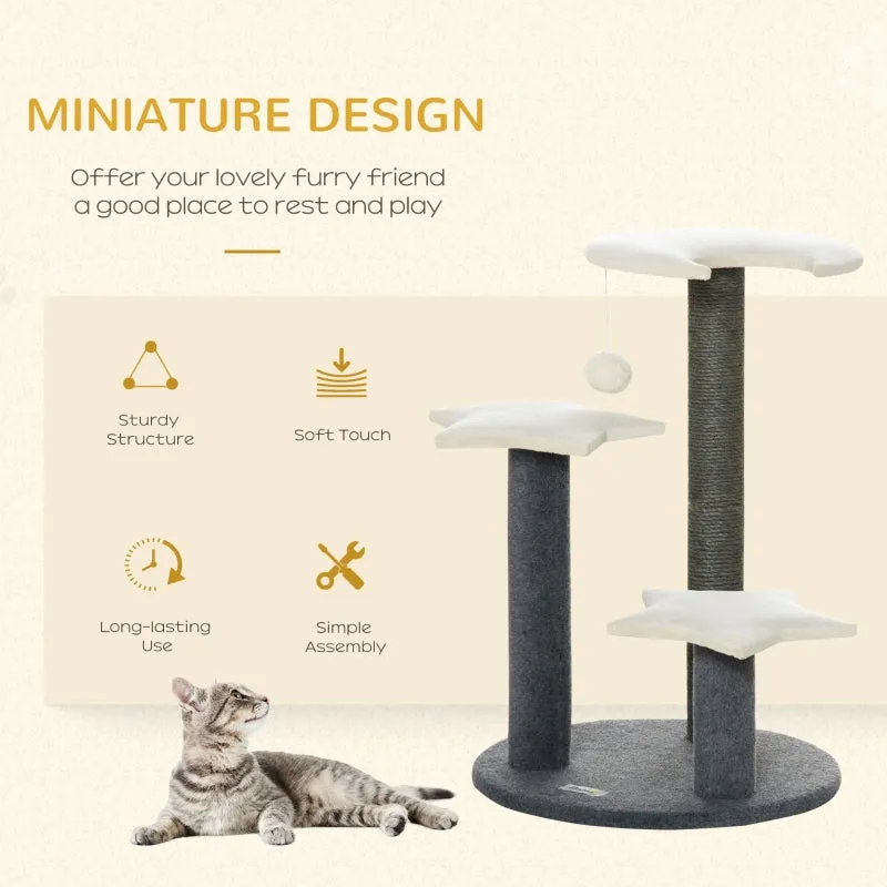 30" Cat Tree Activity Center - Gray