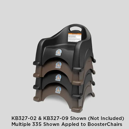 335 - FRONT LABEL for KB327 BoosterChair and KB950 Diner High Chair