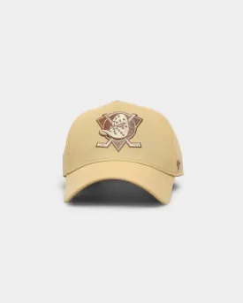 47 Brand Anaheim Ducks 'Caramel Popcorn' MVP DT Snapback Light Gold/Camel