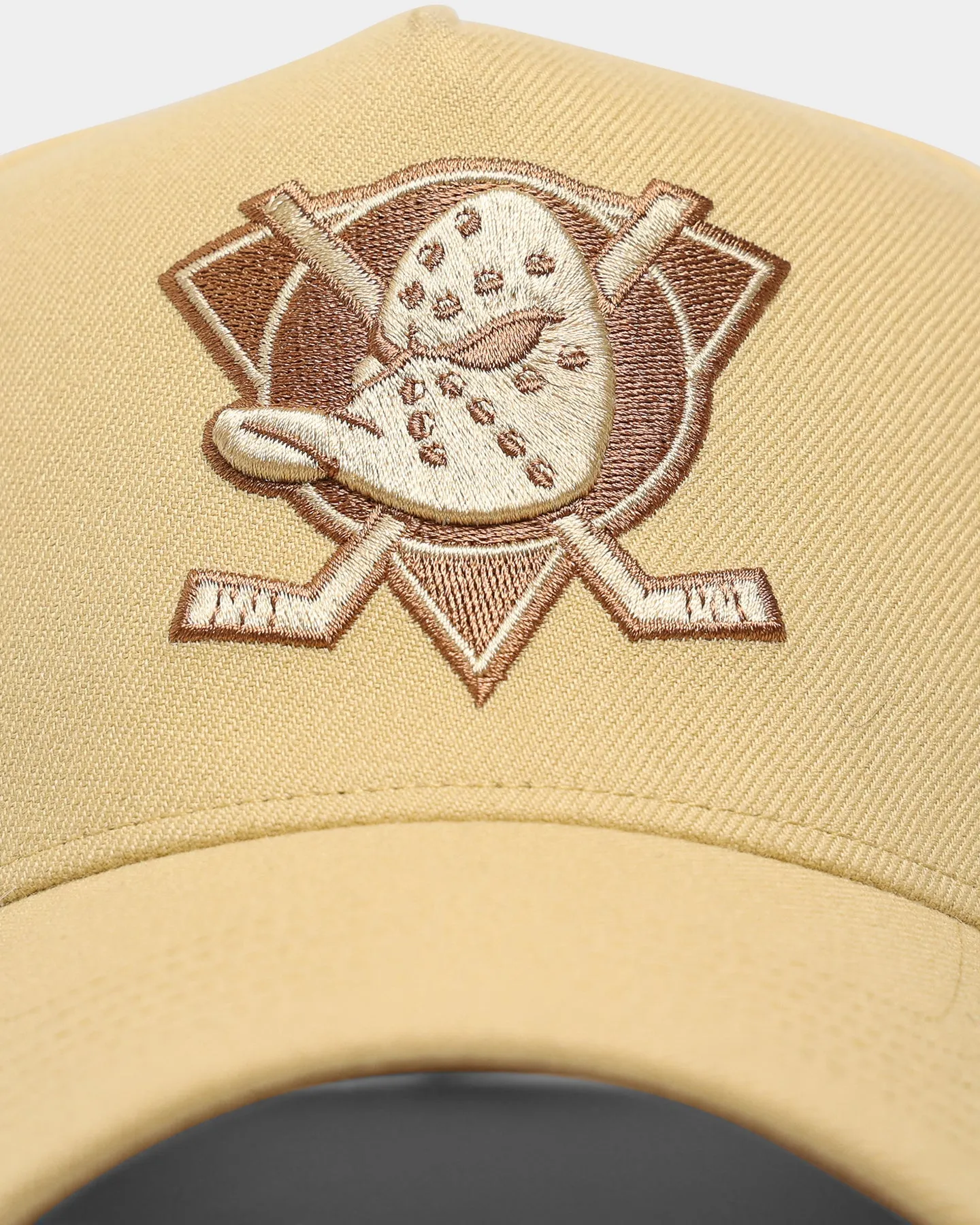 47 Brand Anaheim Ducks 'Caramel Popcorn' MVP DT Snapback Light Gold/Camel