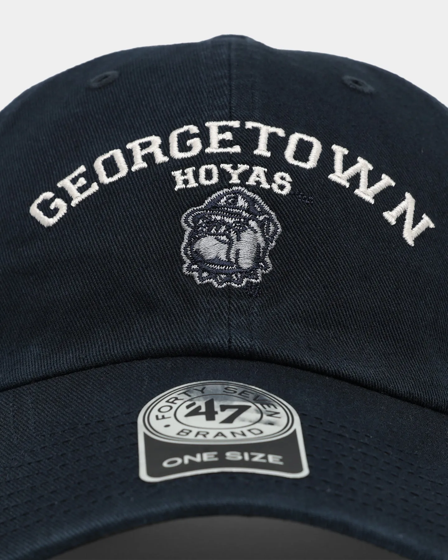 47 Brand Georgetown Hoyas Fullback '47 Clean Up Strapback Navy