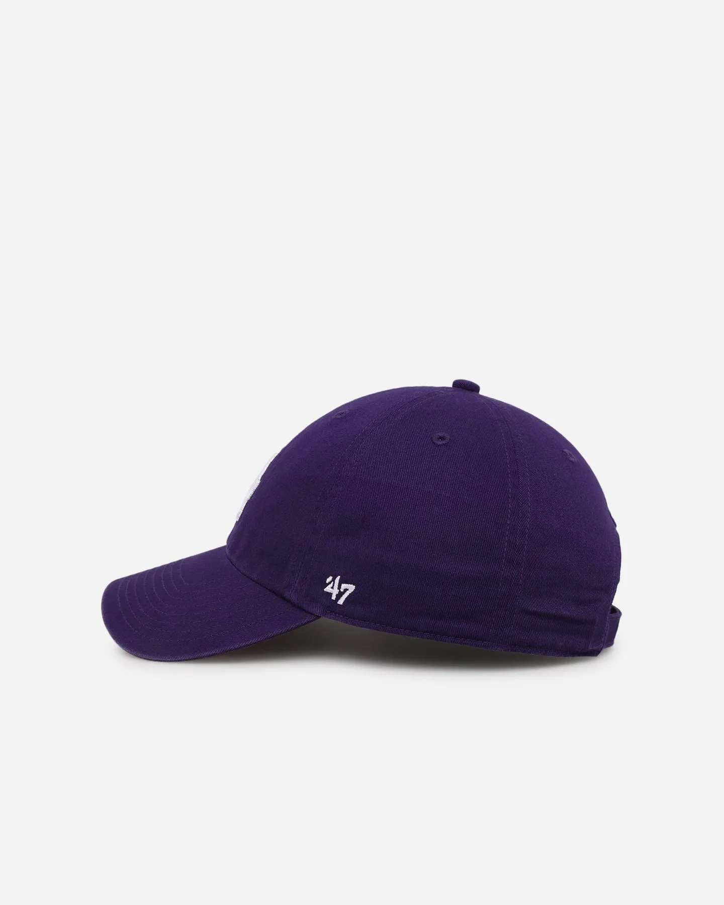 47 Brand Los Angeles Dodgers 'Ballpark' 47 Clean Up Strapback Purple