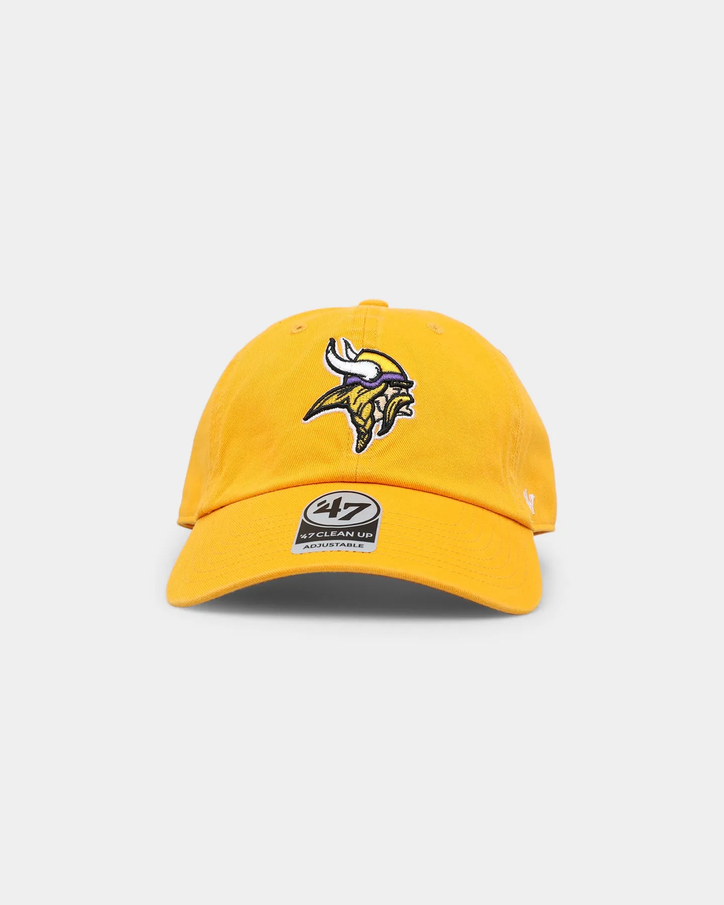 47 Brand Minnesota Vikings 47 Clean Up Strapback Gold