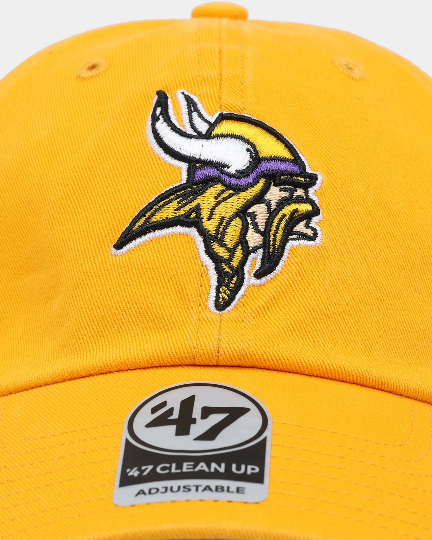 47 Brand Minnesota Vikings 47 Clean Up Strapback Gold