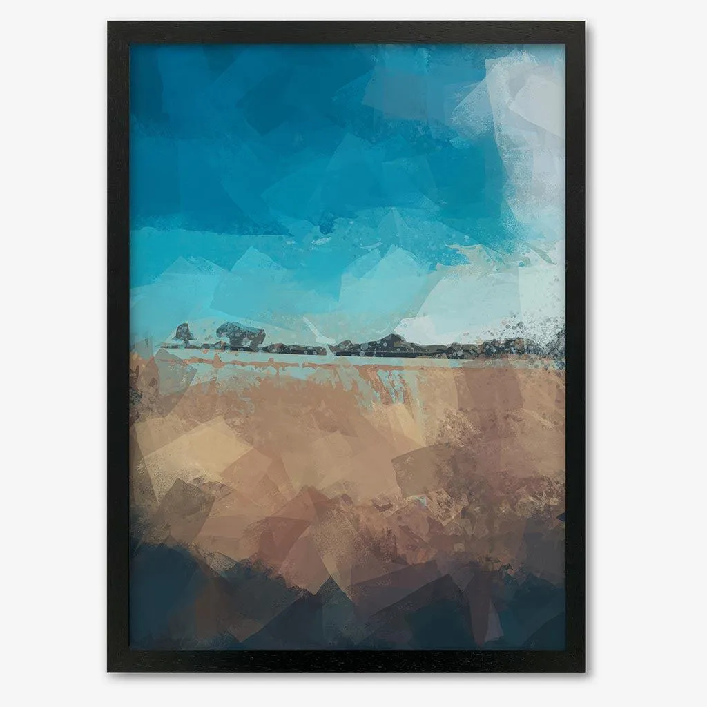 Abstract Field Framed Art