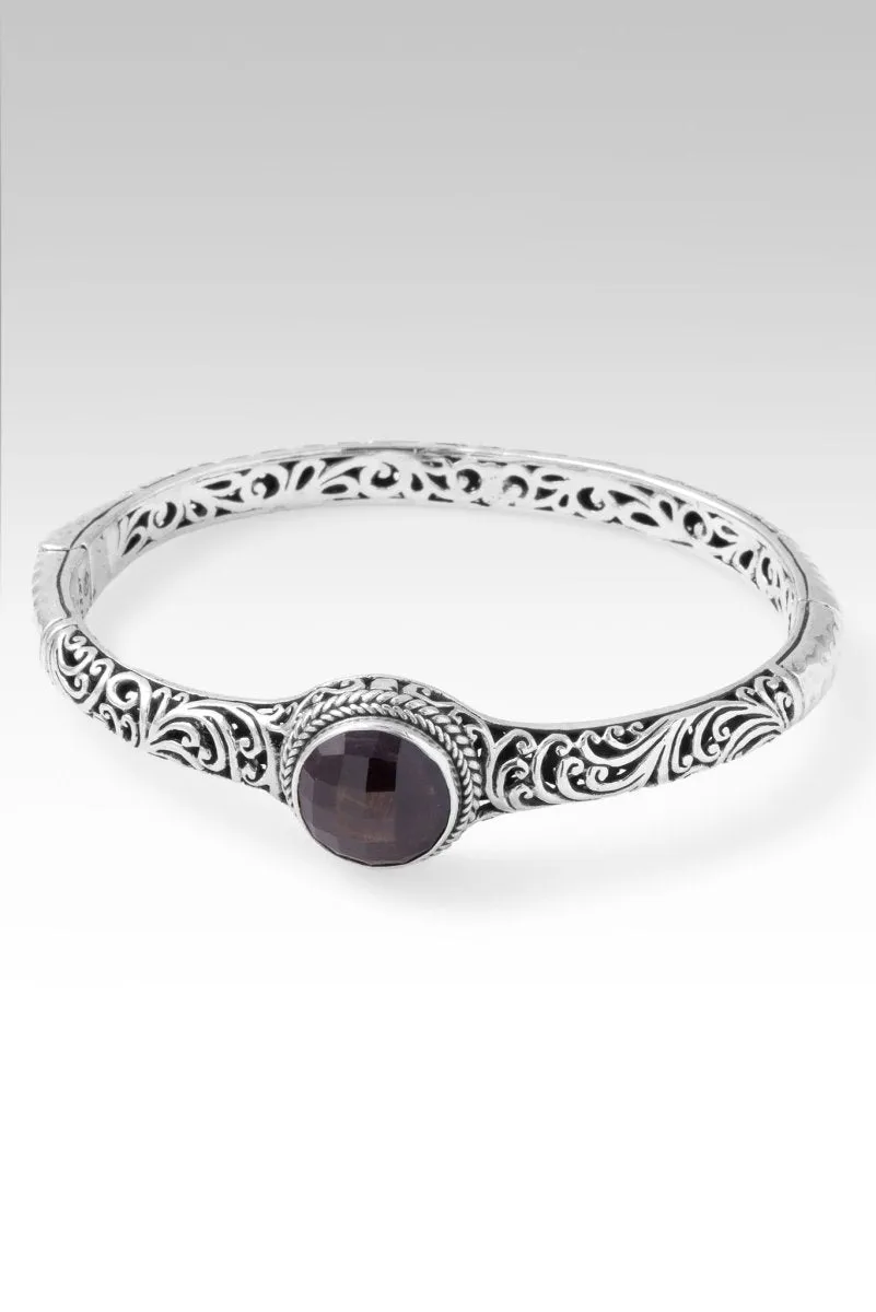 Act with Kindness Bangle™ in Brown Sapphire