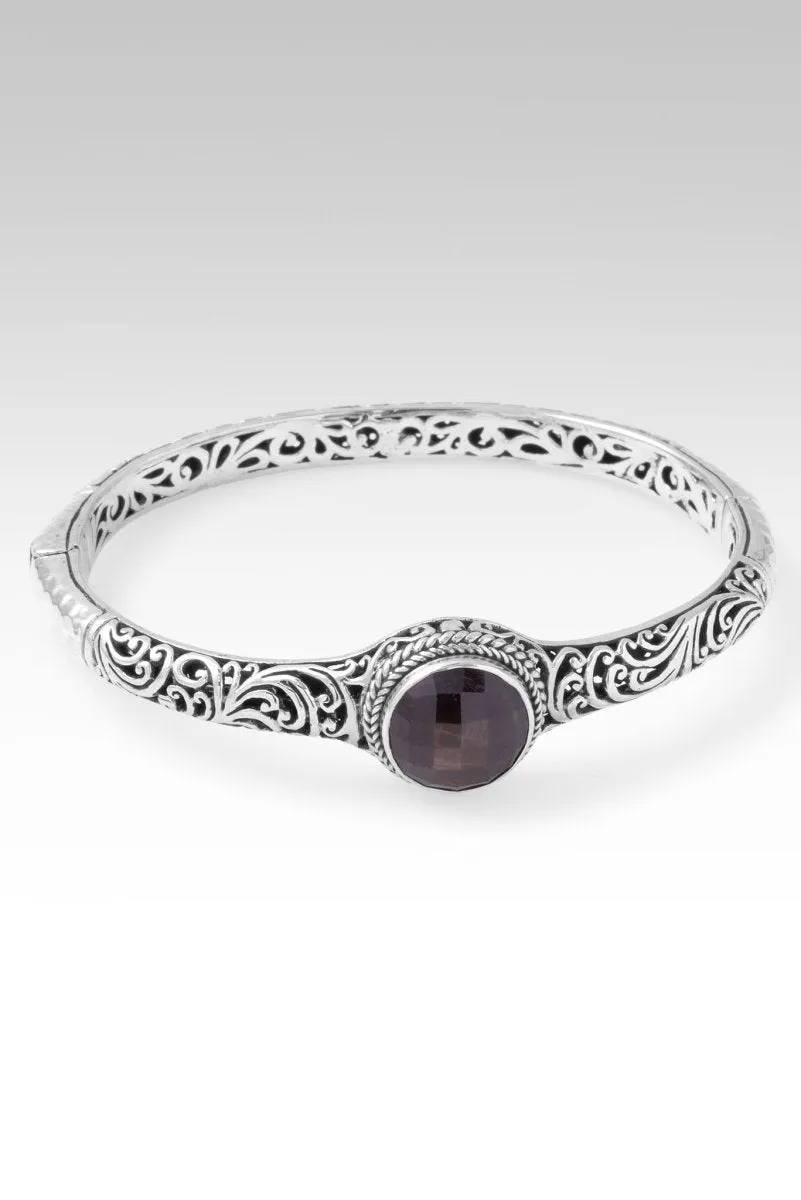 Act with Kindness Bangle™ in Brown Sapphire