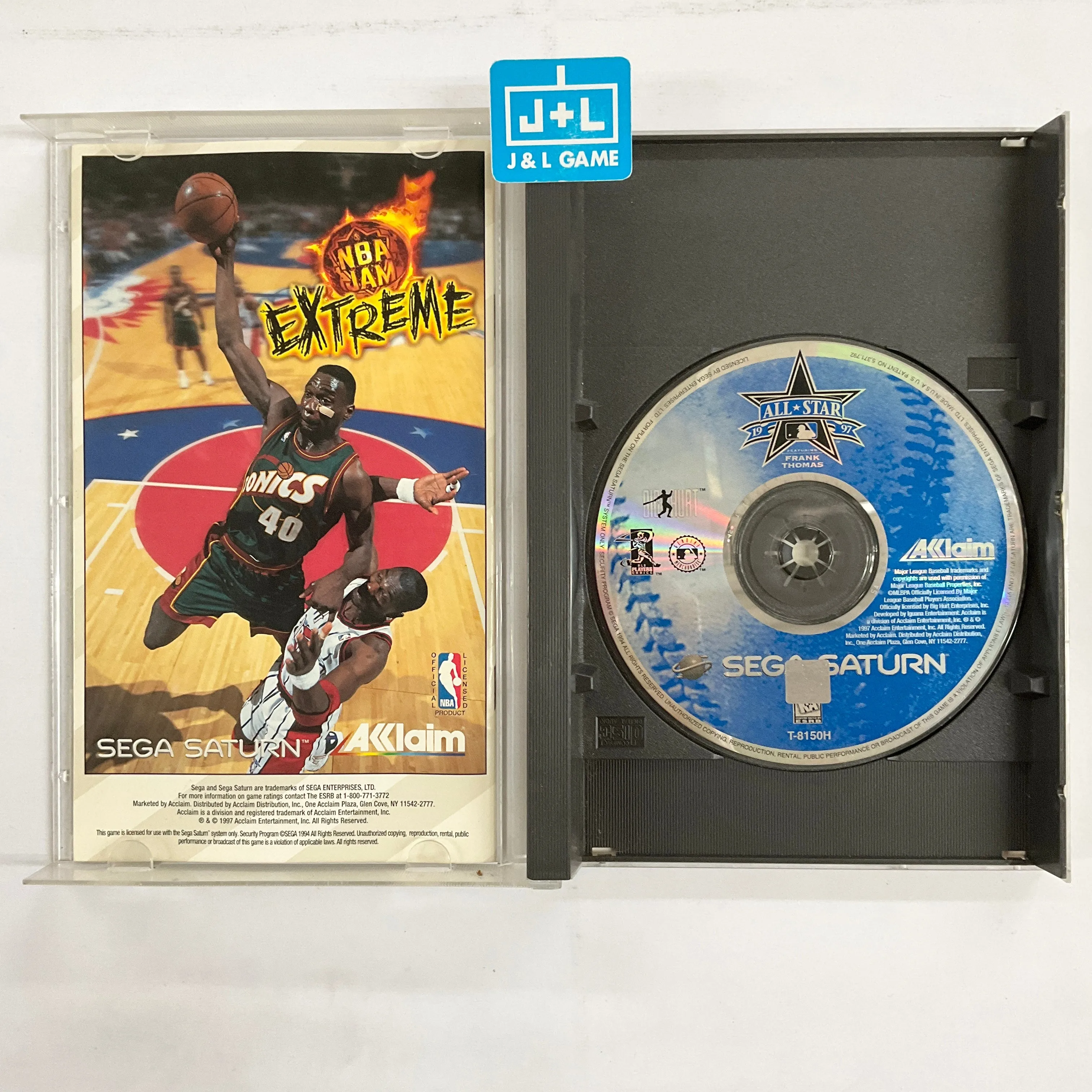 All-Star Baseball '97 Featuring Frank Thomas - (SS) SEGA Saturn [Pre-Owned]