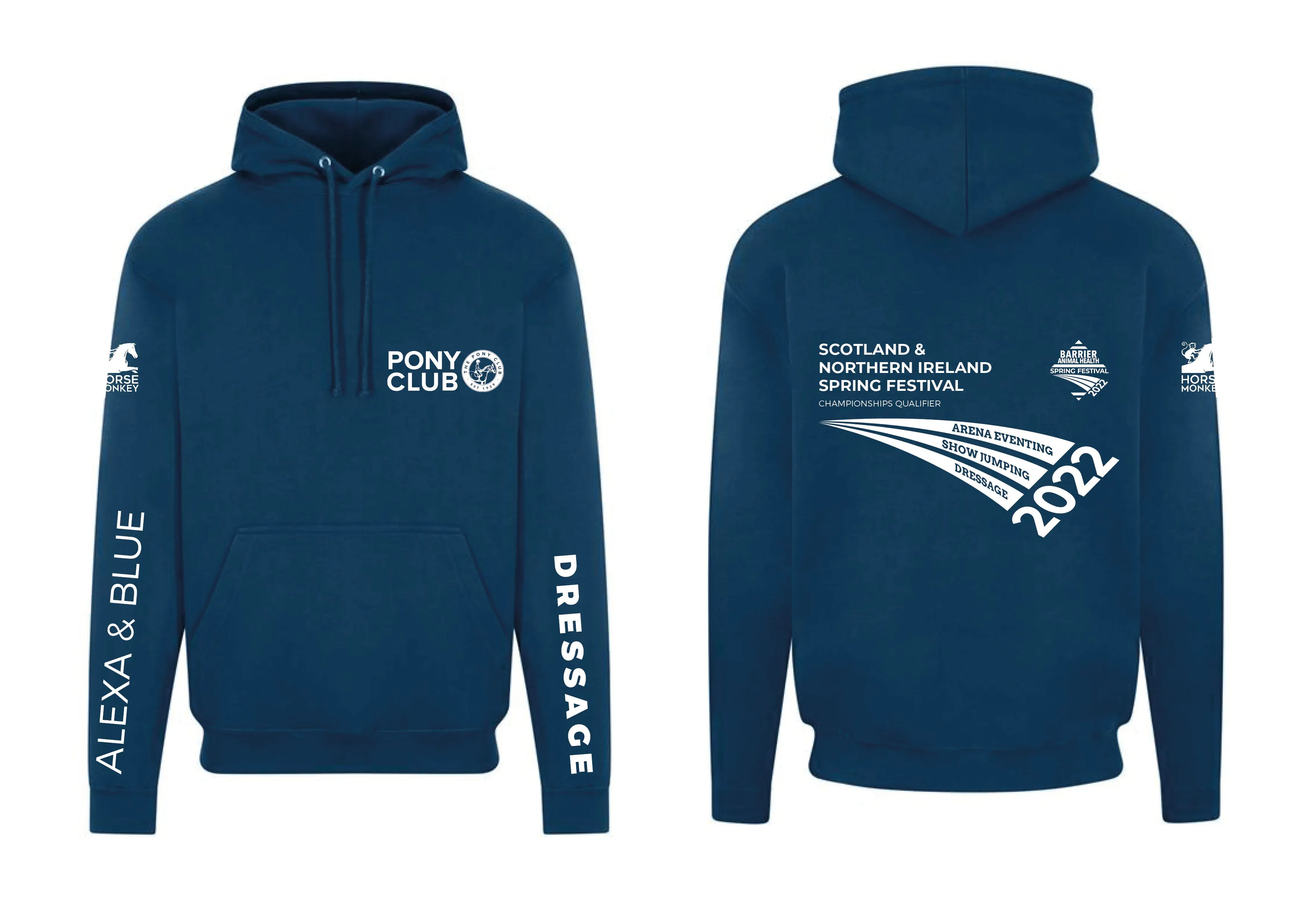 Area Pony Club Spring 2022 Festival Dressage Hoodie