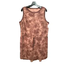 Athletic Dress By Athleta In Brown, Size: 1x