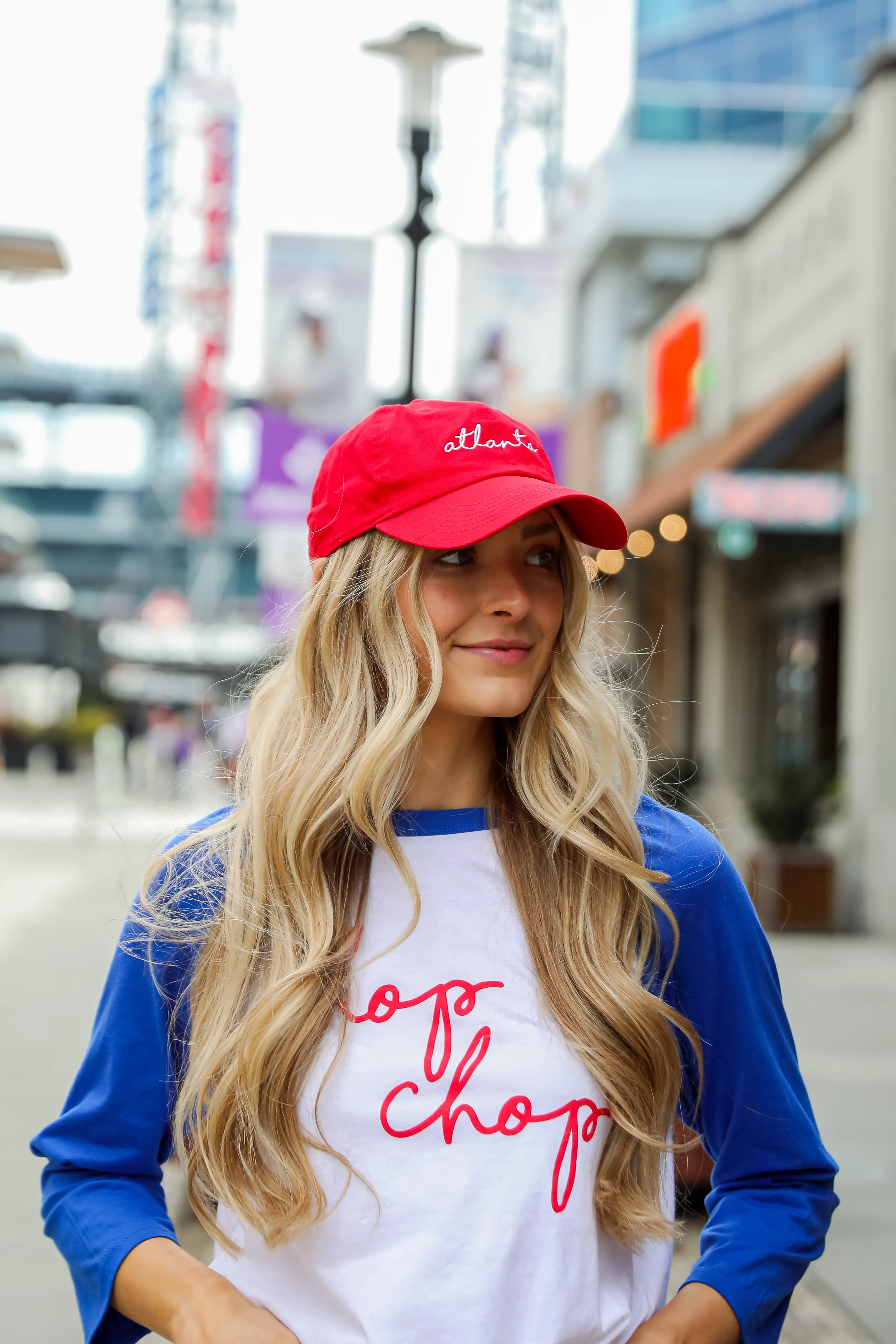 Atlanta Script Embroidered Hat