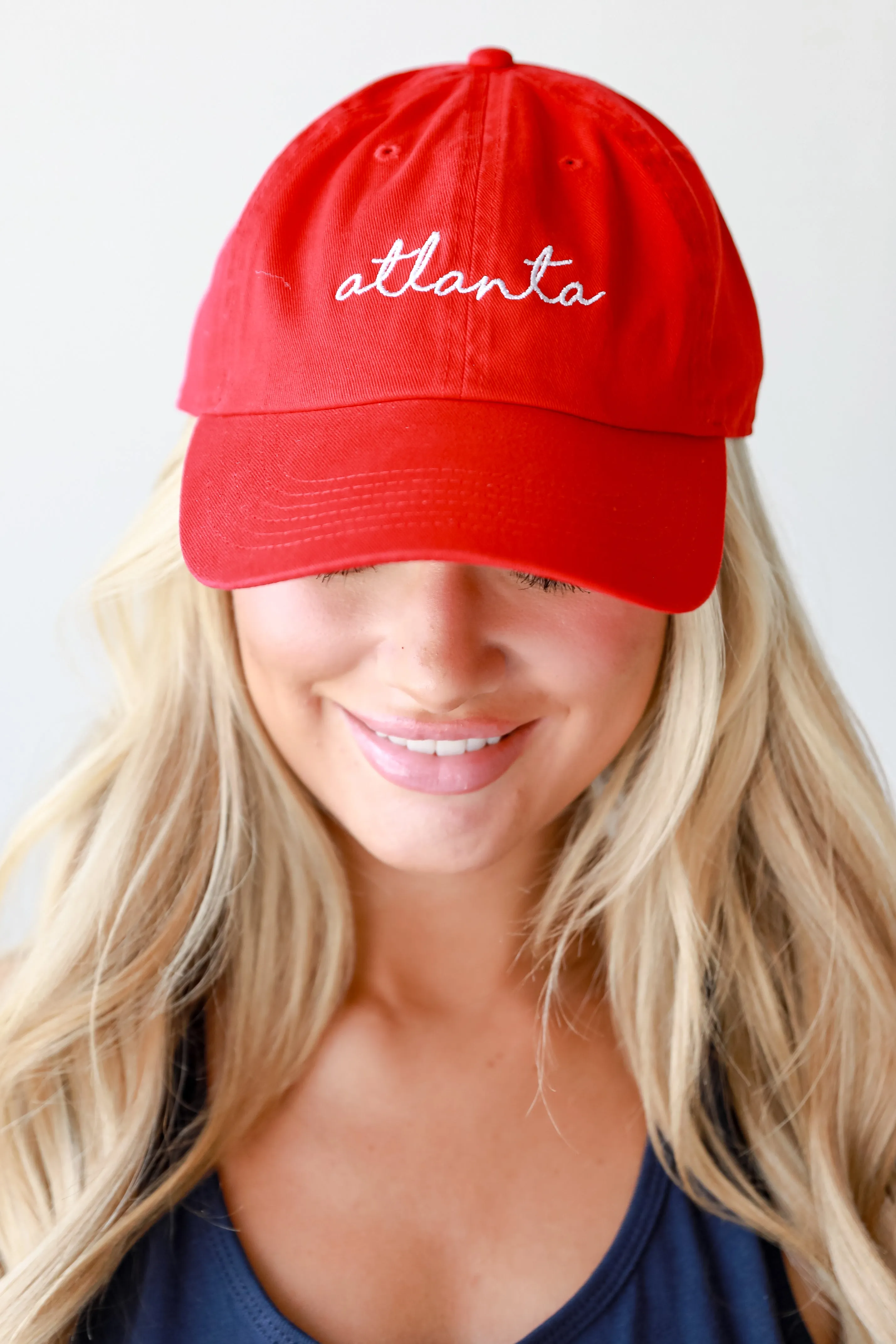 Atlanta Script Embroidered Hat