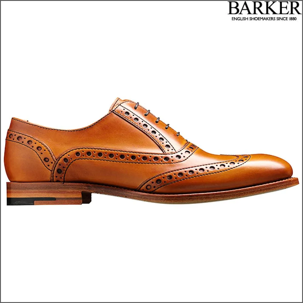 Barker Grant Cedar Calf Brogue^