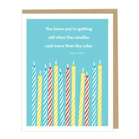 Bob Hope Quote Birthday Card