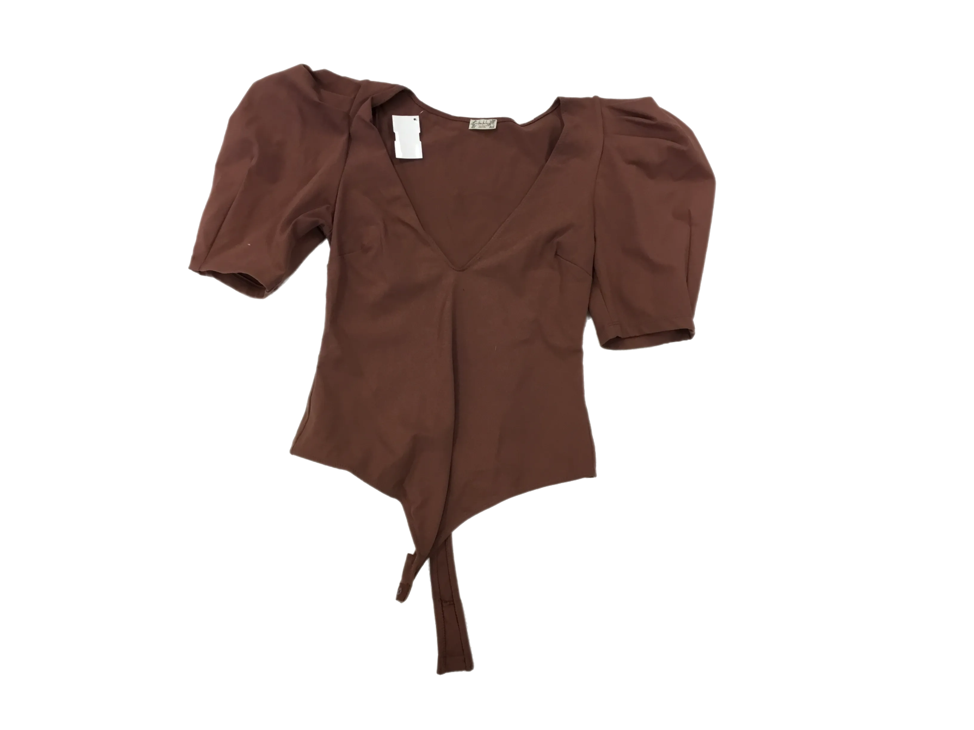 Bodysuit By Free People In Brown, Size: M