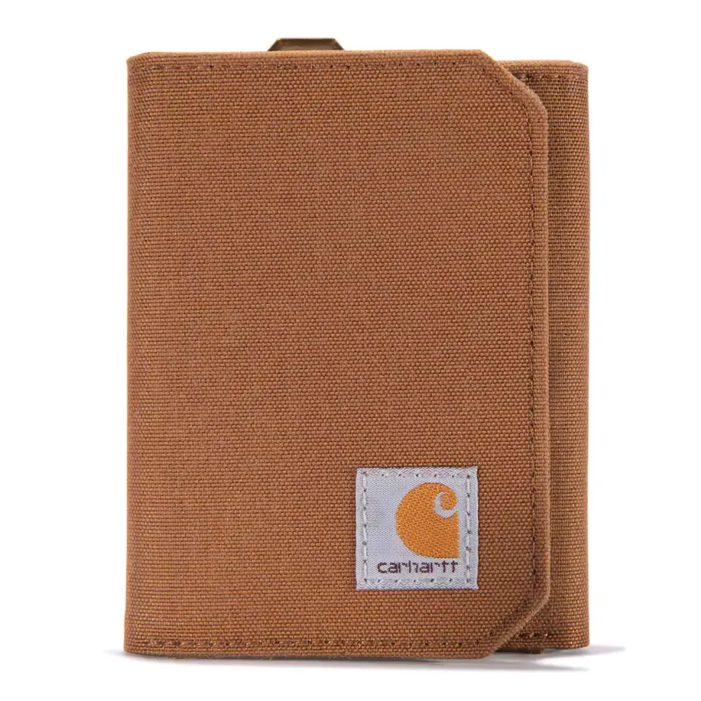 Carhartt B0000236 Nylon Duck Trifold Wallet