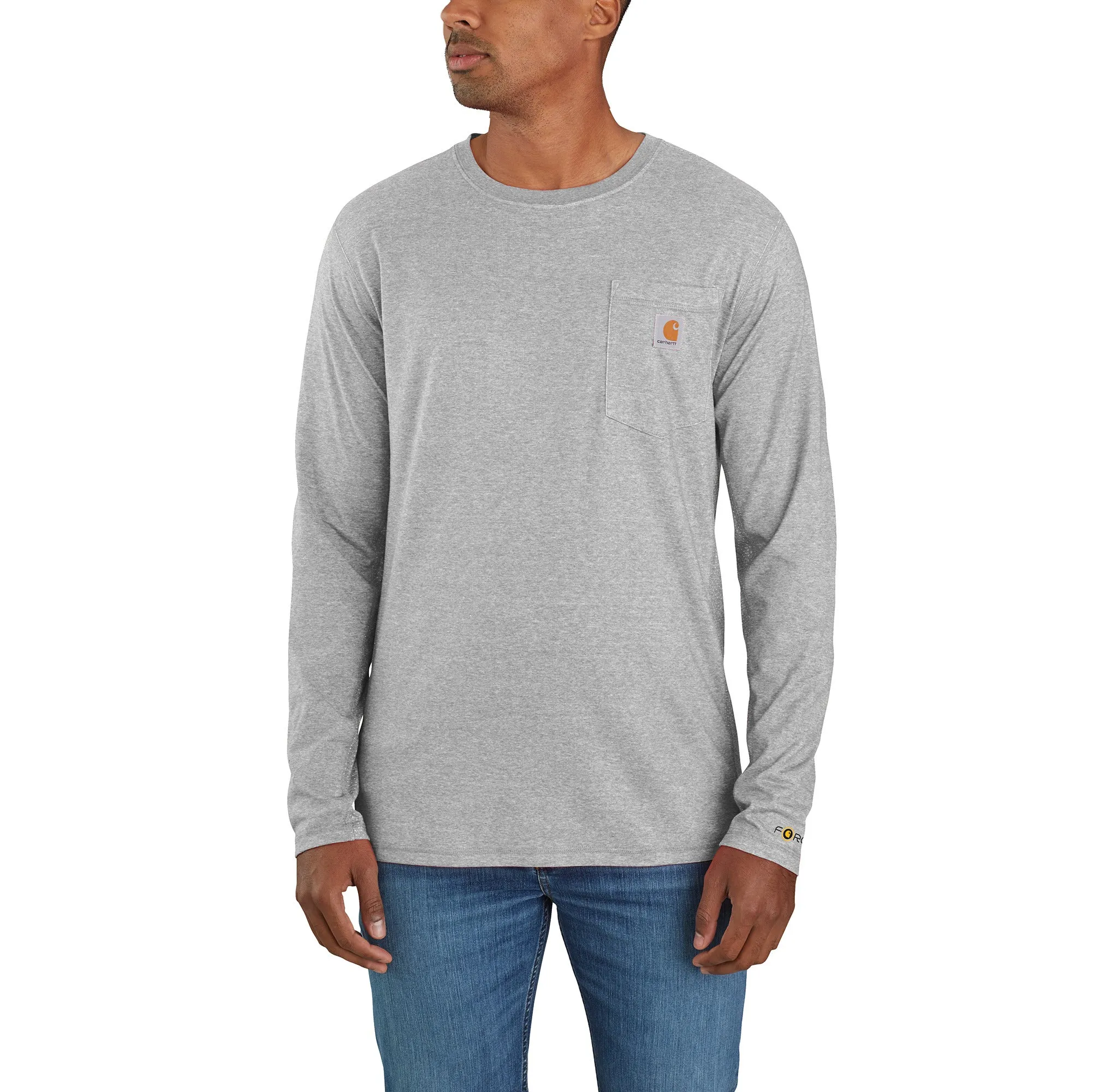 Carhartt Men's Force®  Relaxed Fit Long Sleeve Pocket T-Shirt