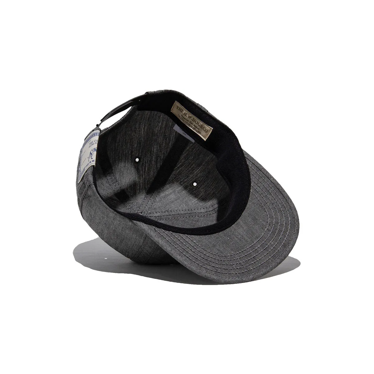 CHAMBRAY INSIDEOUT CAP - Gray