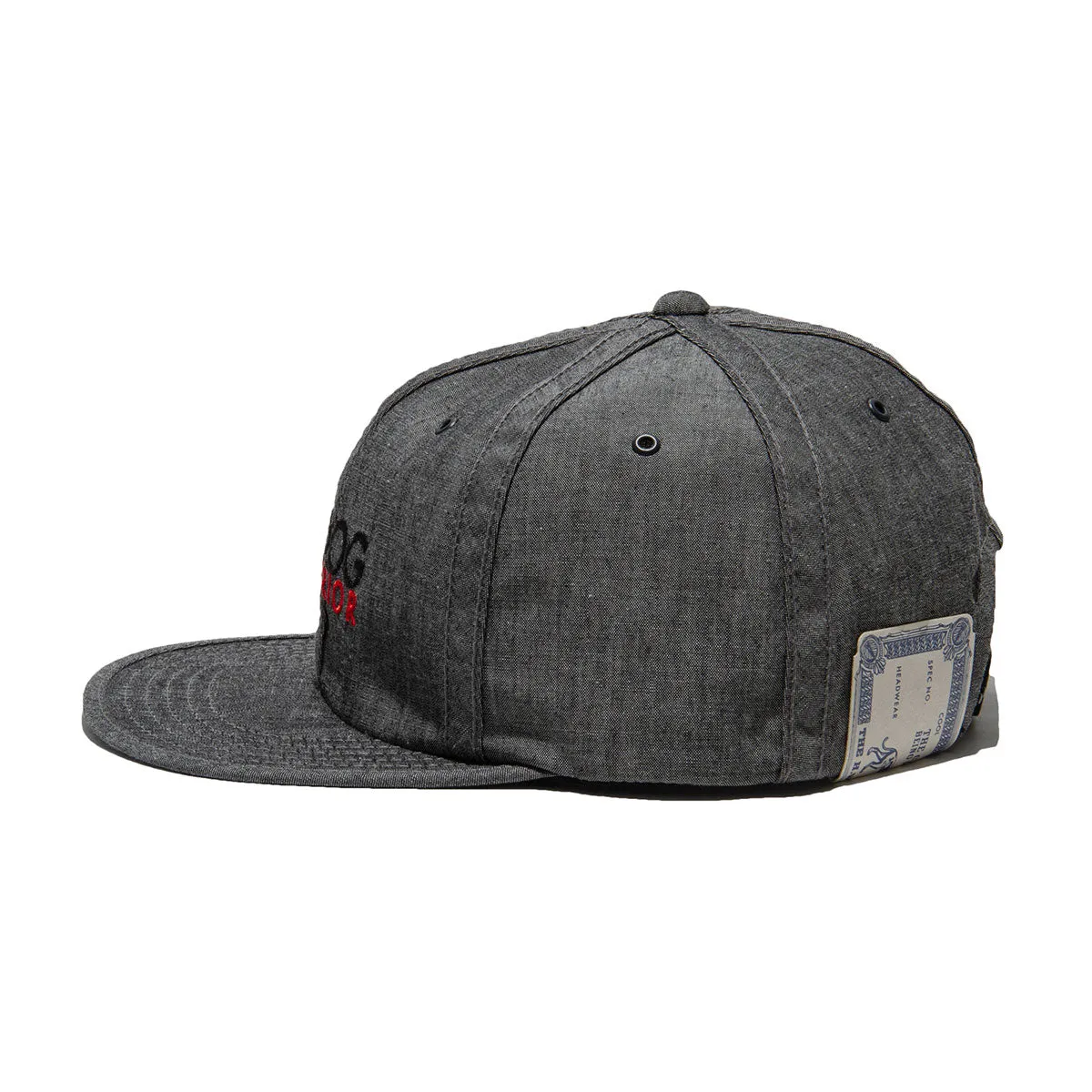 CHAMBRAY INSIDEOUT CAP - Gray