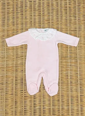 Chenille Sleepsuit Embroidered