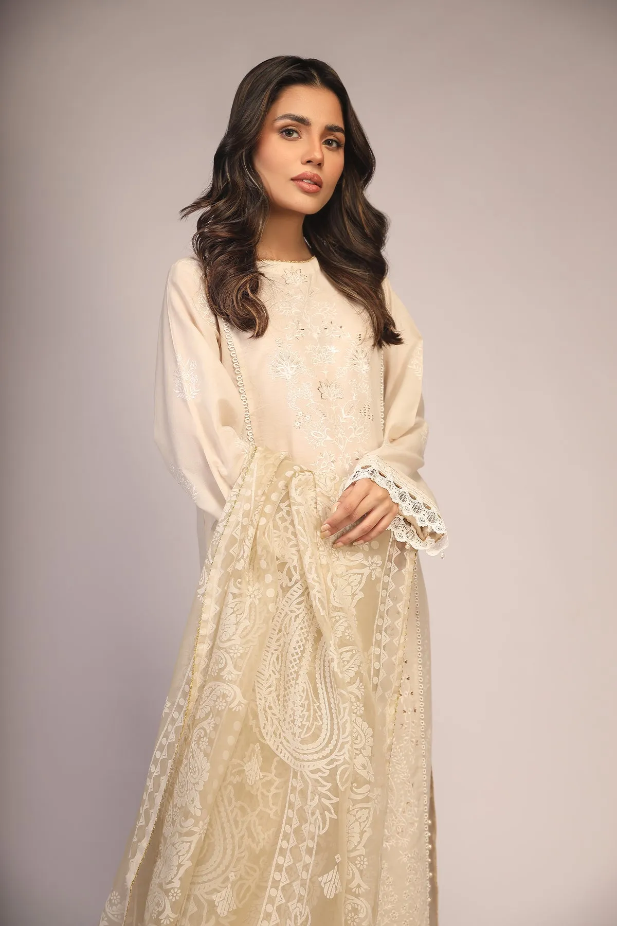 Chikankari 3 Piece