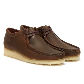 Clarks Originals Wallabee Leather Mens Brown Shoes