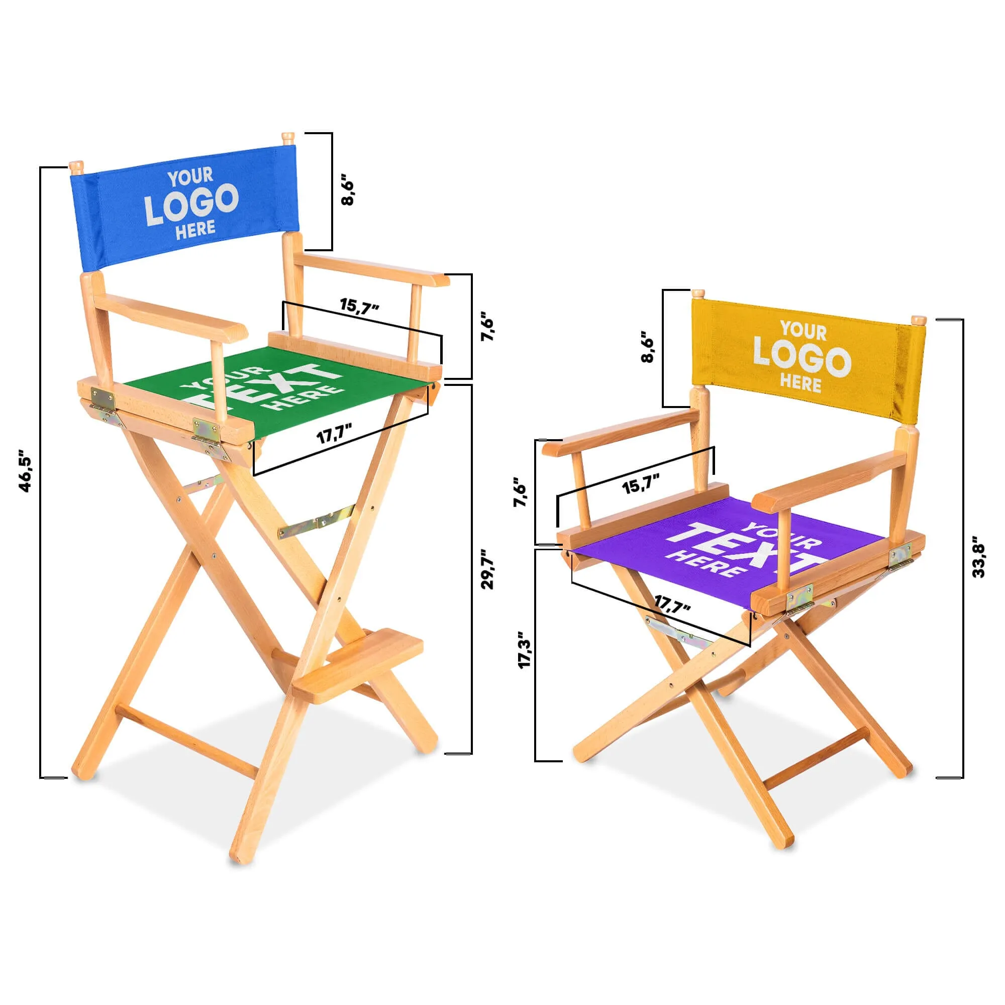 Custom Director's Chairs