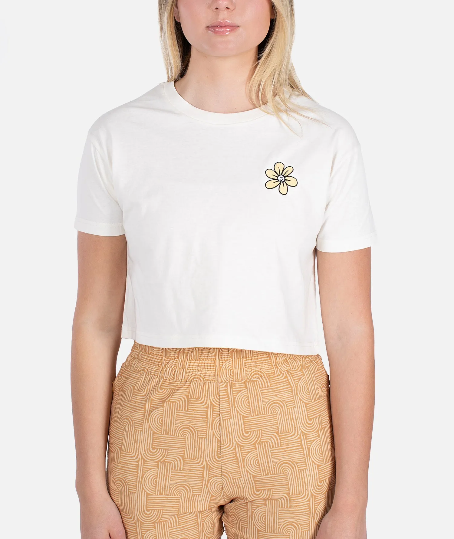 Daisy SS Tee - White