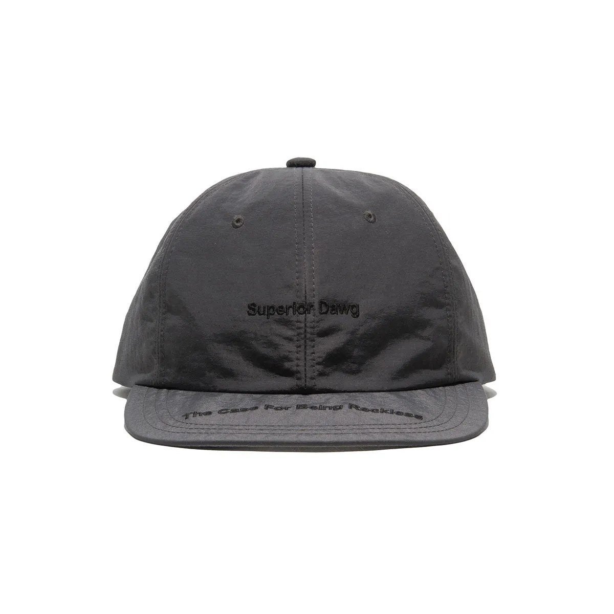 DAWG LOGO SHALLOW CAP- Gray