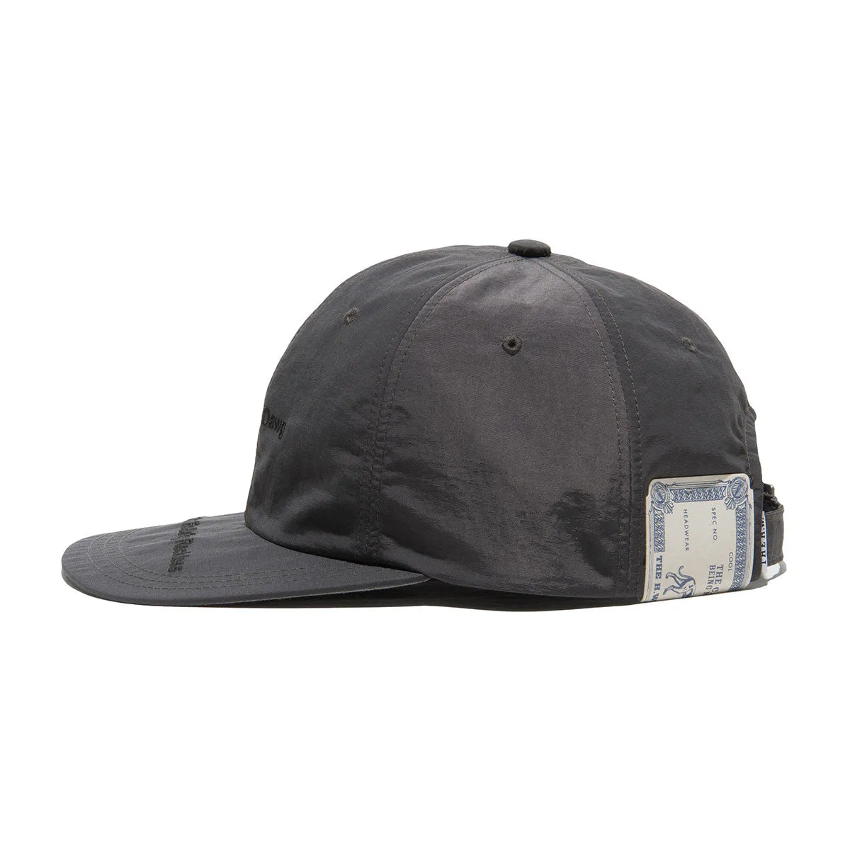 DAWG LOGO SHALLOW CAP- Gray