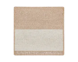 Derby Hand-woven Rug - Sand / Cream Swatch