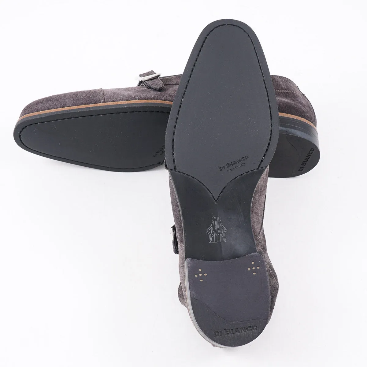 di Bianco 'Isernia' Unlined Suede Monk Strap