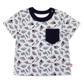 Dino Park Organic Cotton Pocket Tee