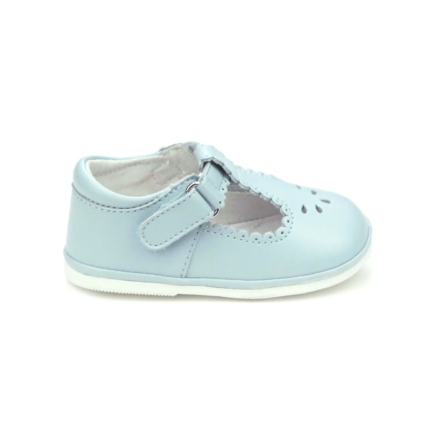 Dottie Scalloped T-Strap Mary Jane (Baby)