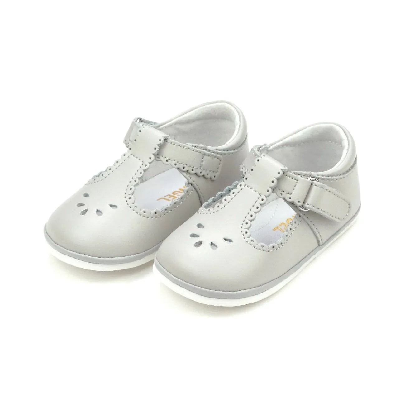 Dottie Scalloped T-Strap Mary Jane (Baby)