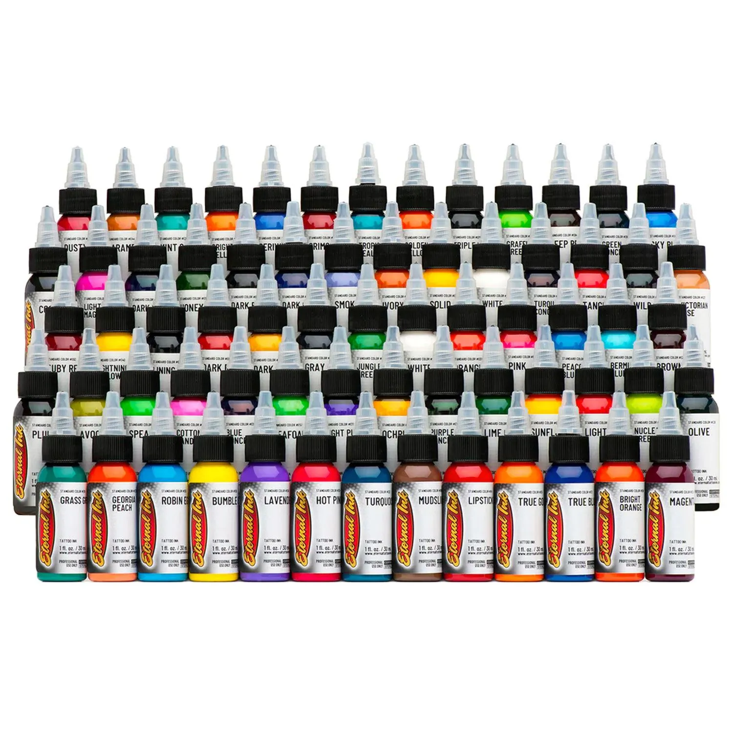 Eternal Tattoo Ink 67 Color 1oz Set