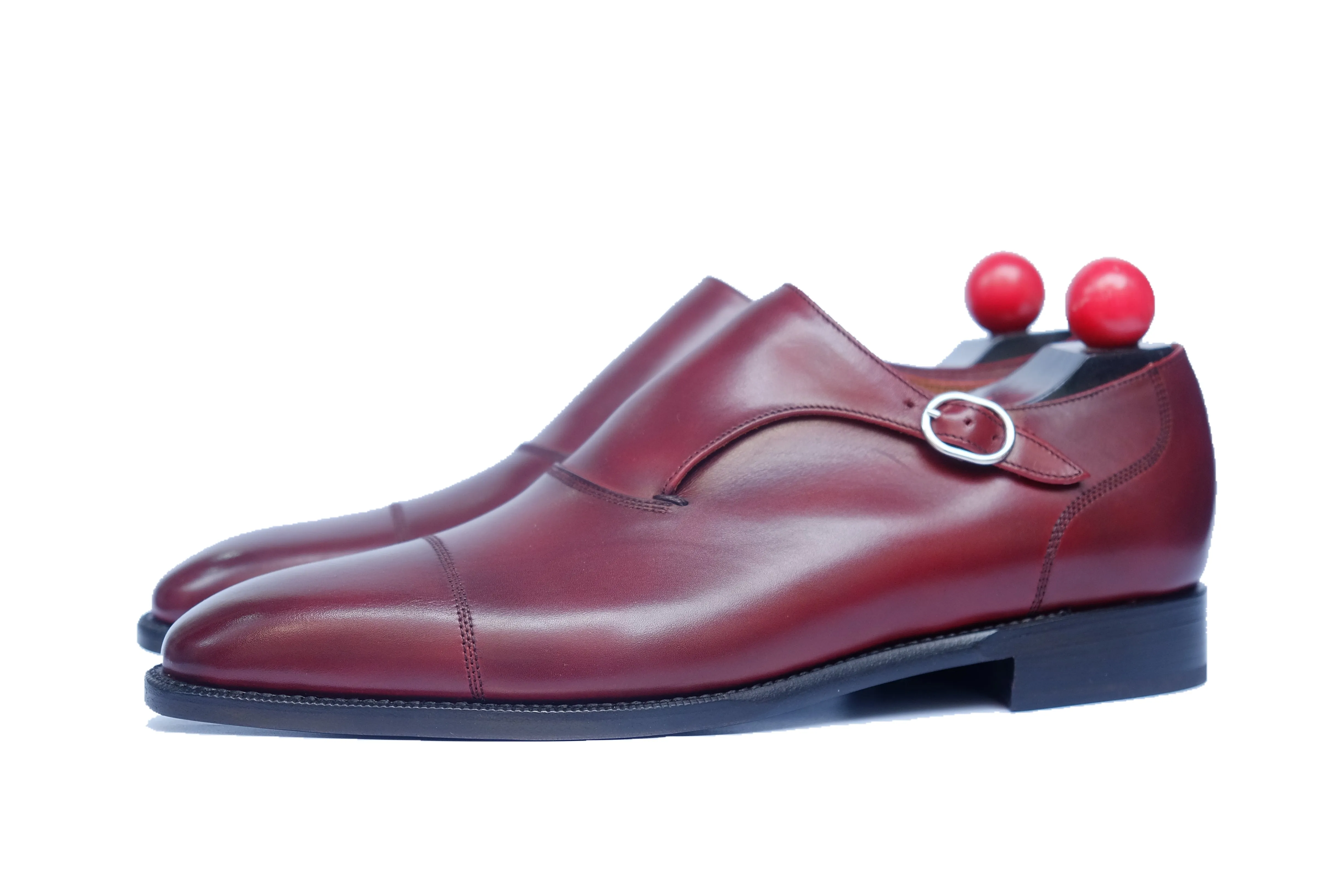 Fauntleroy - MTO - Burgundy Calf - LPB Last - Single Leather Sole