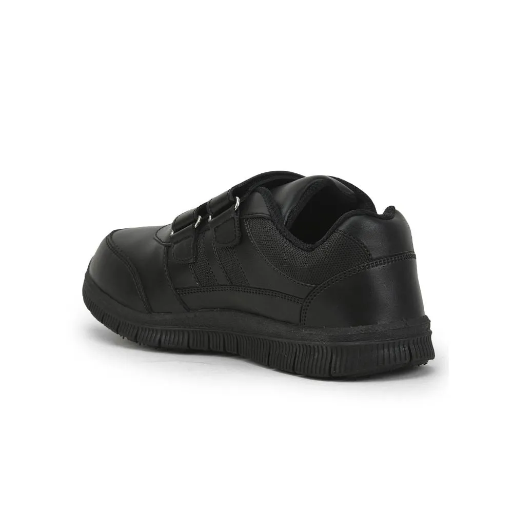 Force 10 By Liberty Kids GOLA-SCHV Black School Non Lacing Shoes