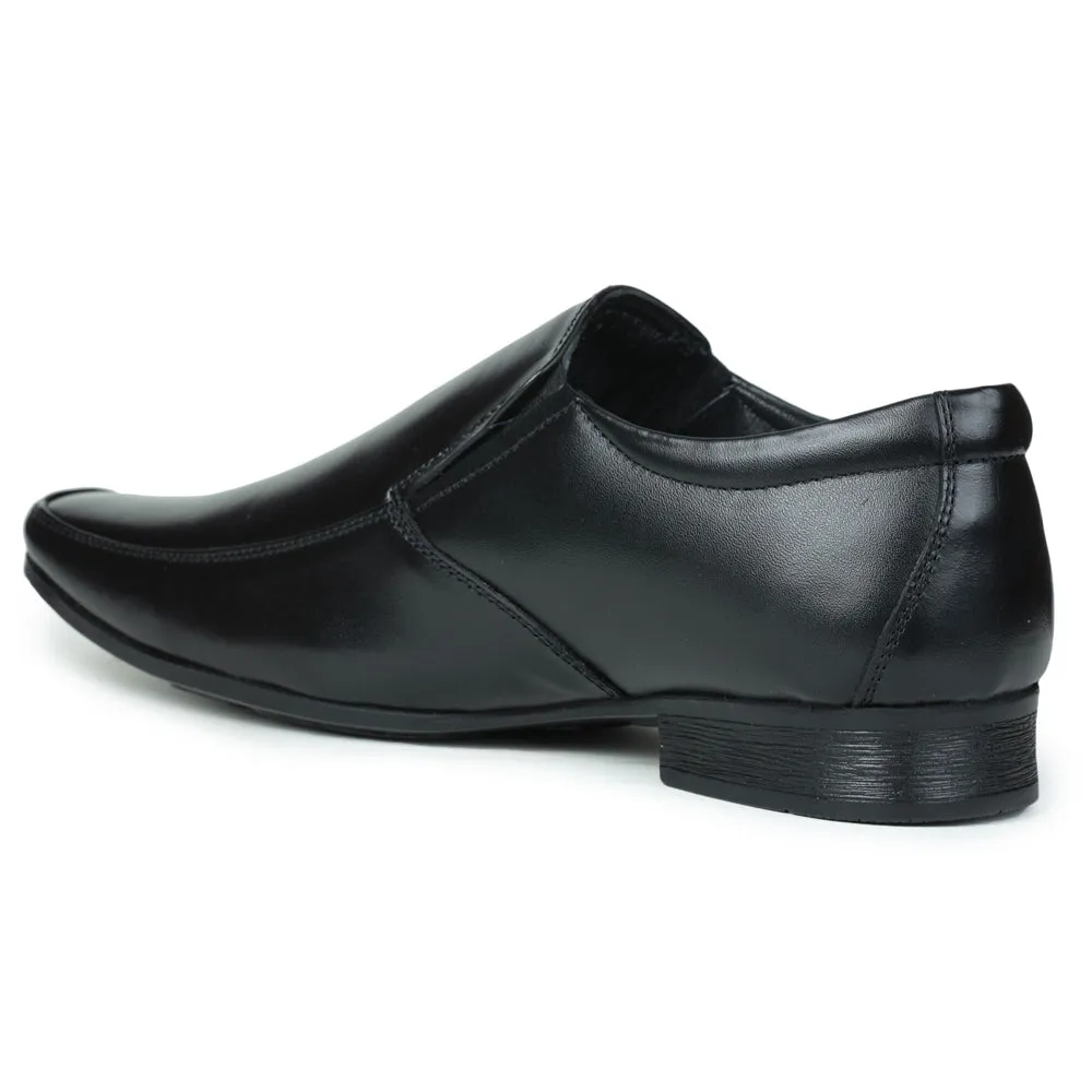 Fortune (Black) Classic Loafer Shoes For Men JPL-118 By Liberty