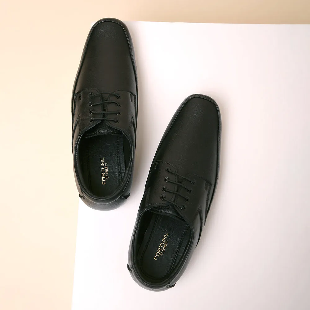 Fortune (Black) Classic Oxford Shoes For Men A9H-03 By Liberty