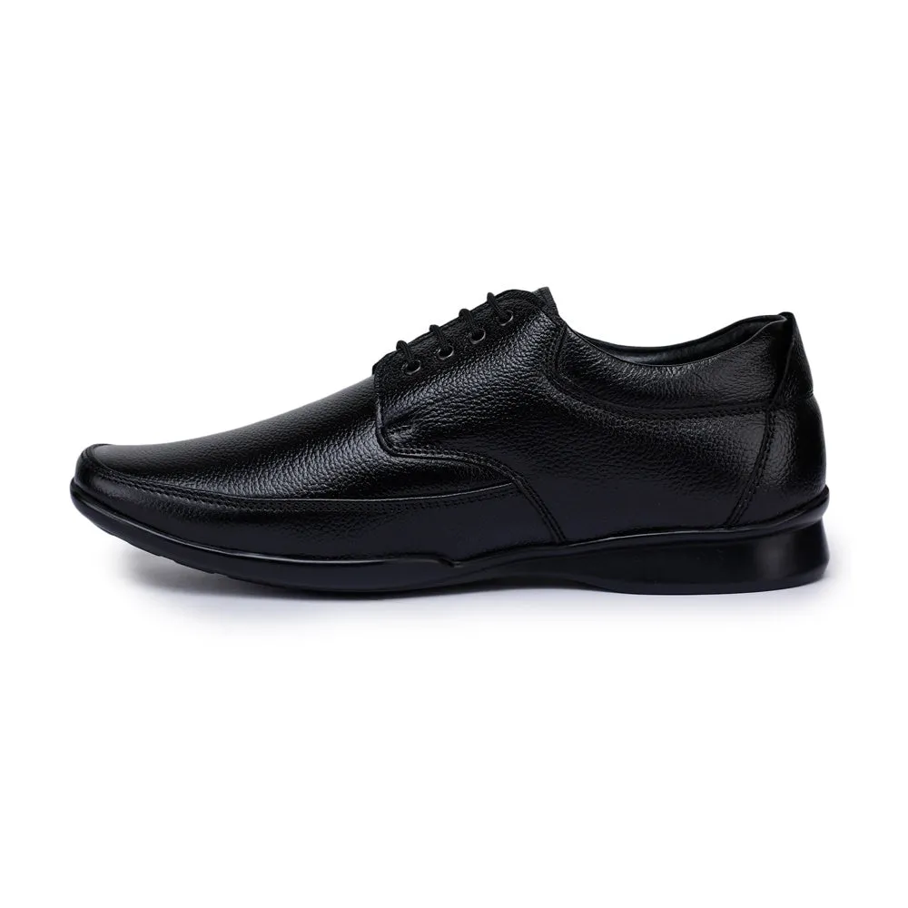 Fortune (Black) Classic Oxford Shoes For Men HOL-20 By Liberty