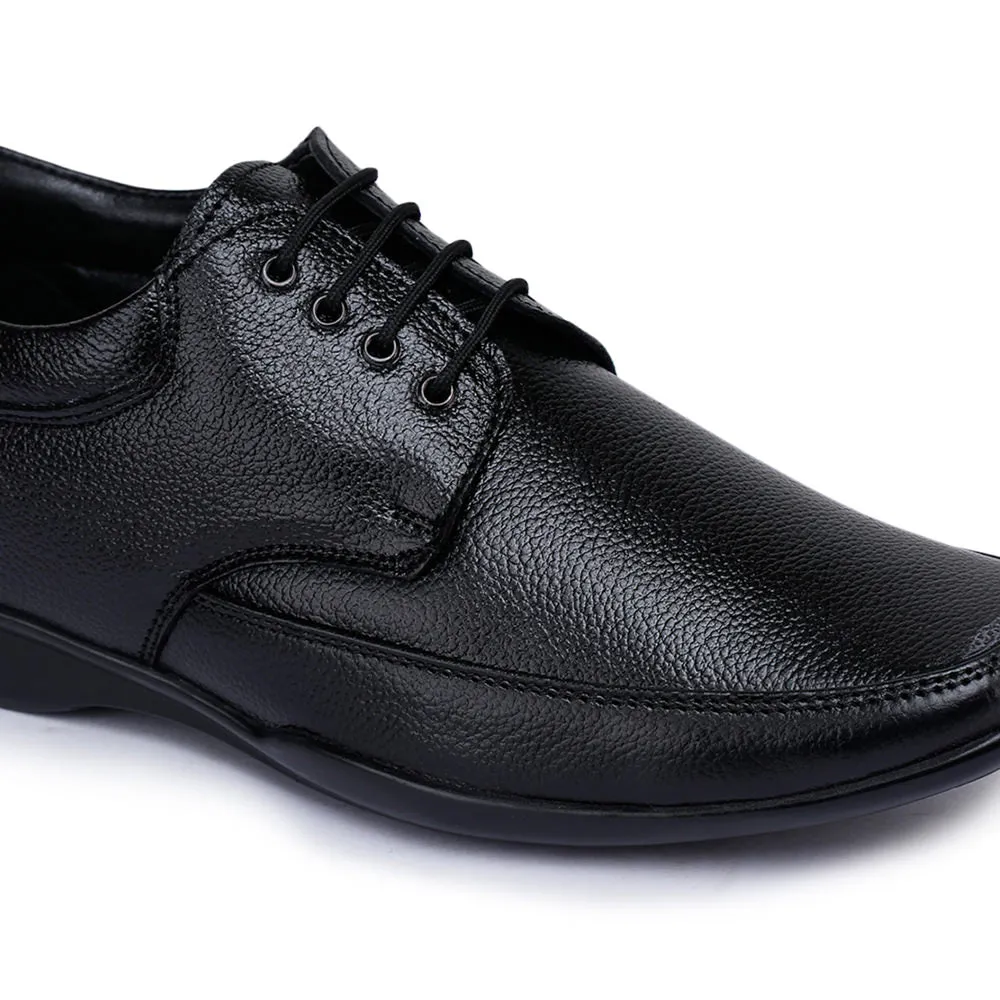 Fortune (Black) Classic Oxford Shoes For Men HOL-20 By Liberty