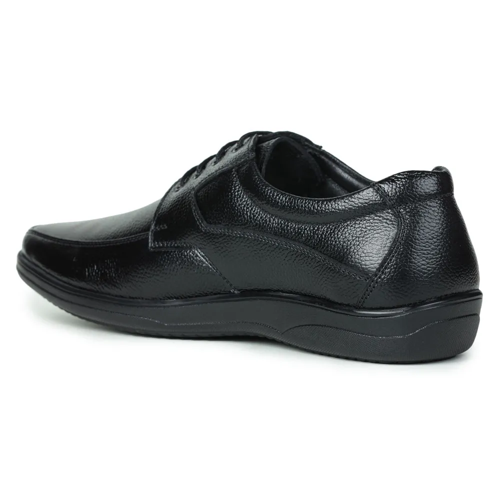 Classic Black Oxford Shoes for Men by Liberty - Fortune HOL-21