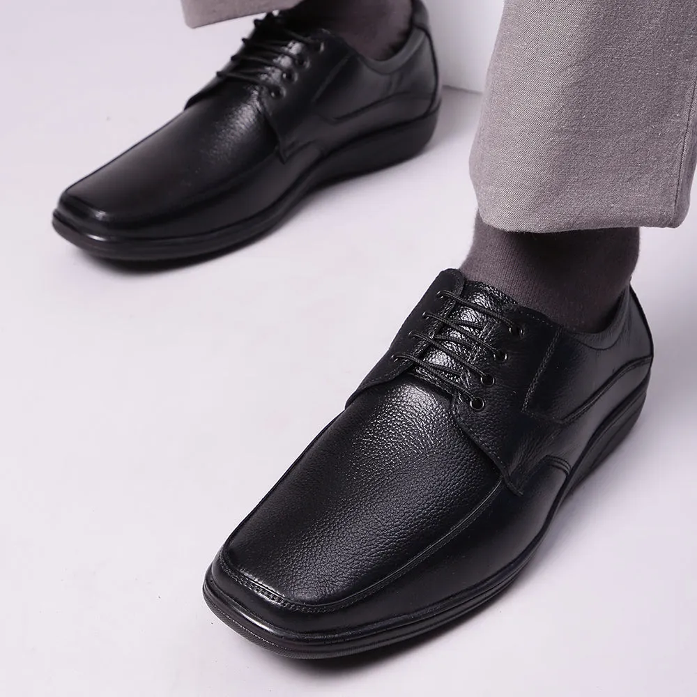 Classic Black Oxford Shoes for Men by Liberty - Fortune HOL-21