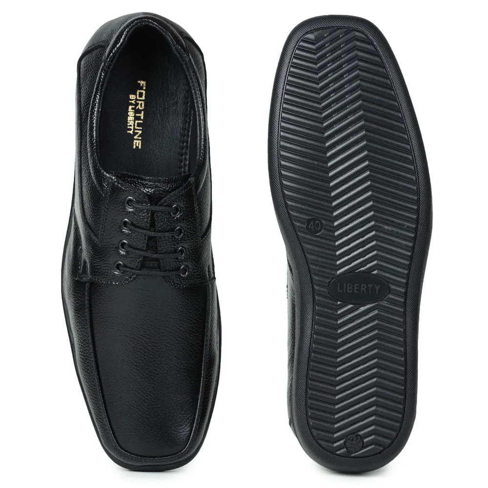 Classic Black Oxford Shoes for Men by Liberty - Fortune HOL-21